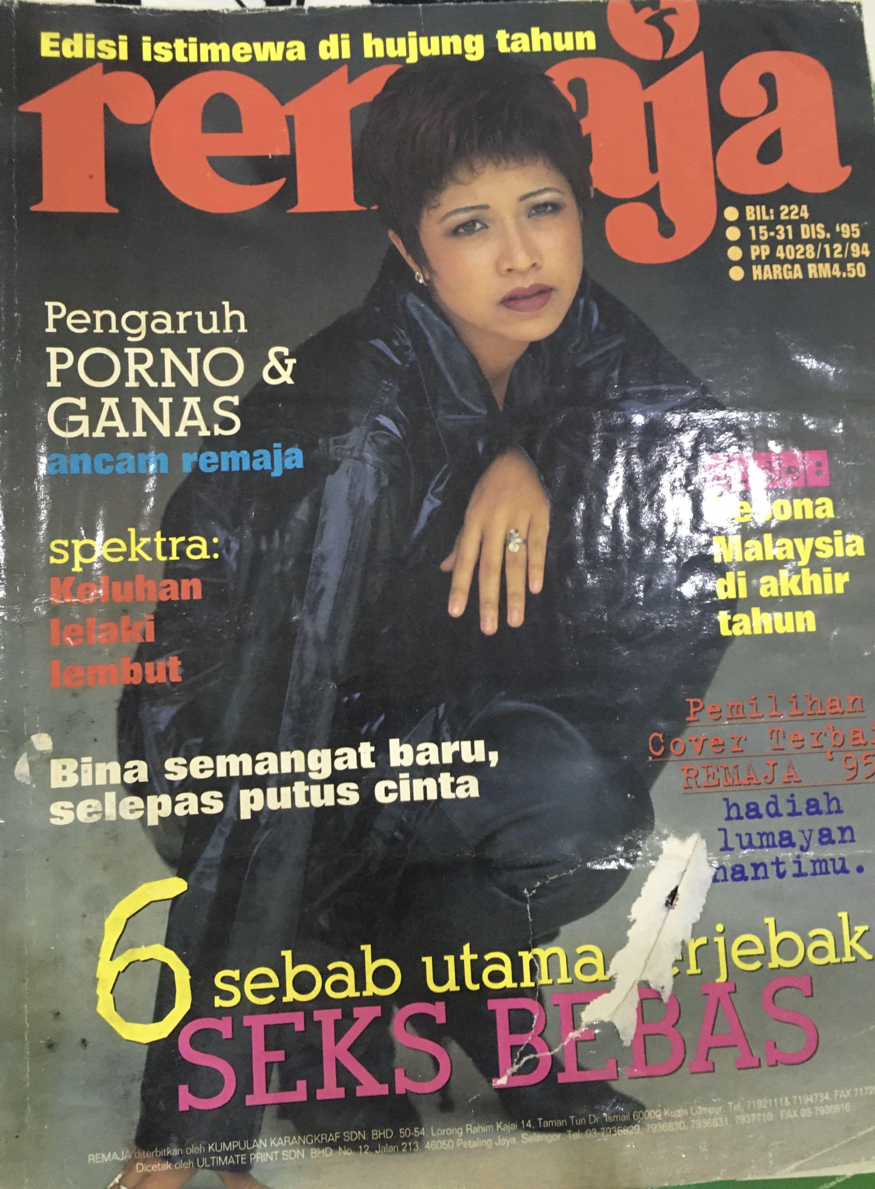 Majalah Remaja Disember 1995 Books Stationery Magazines Others On Carousell