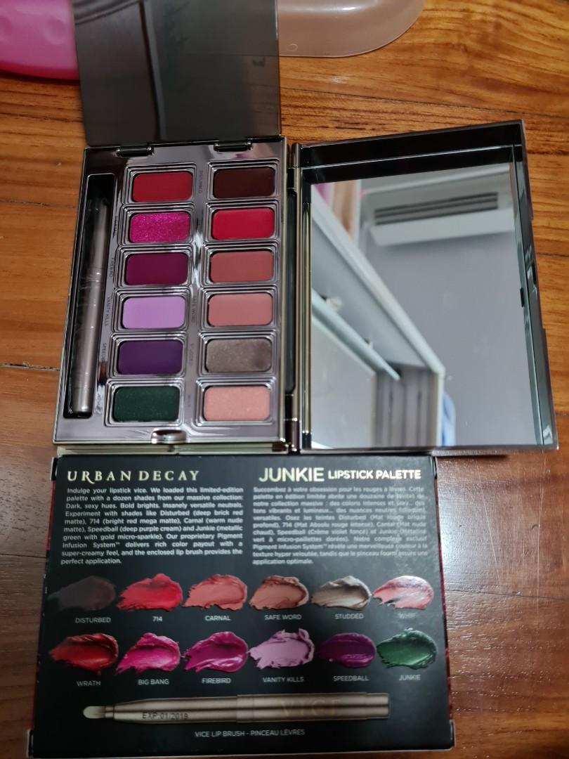 Makeup Urban Decay Lipstick Pallets Health Beauty Makeup On Carousell