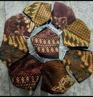 Masker batik grosir