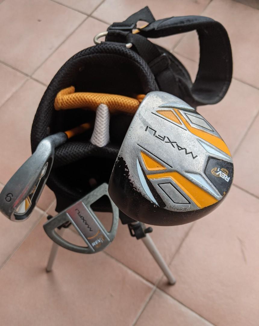 maxfli rev 1 junior golf set