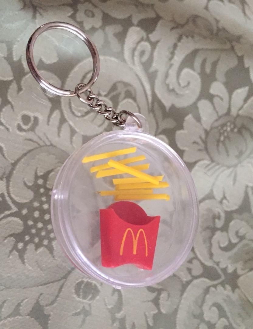 McDonald s French Fries Keychain Vintage