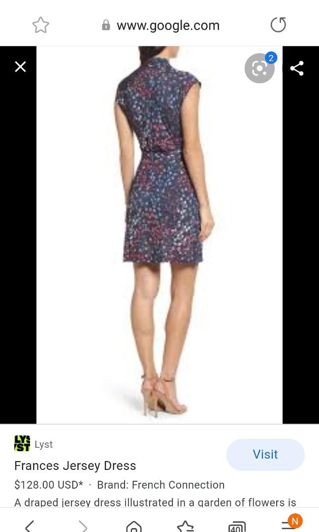 Frances jersey dress french connection store