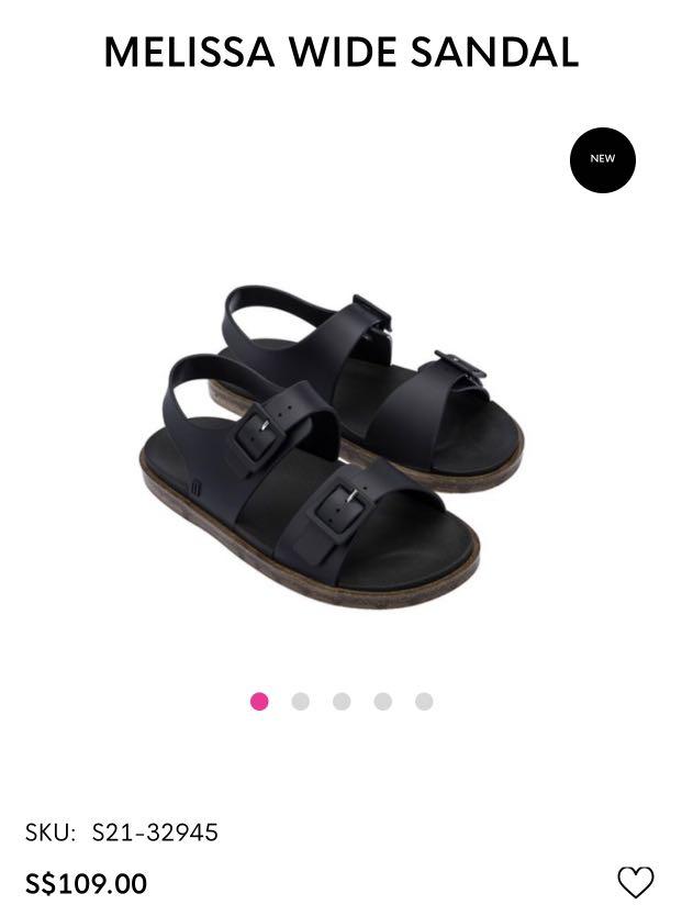 melissa wide sandal