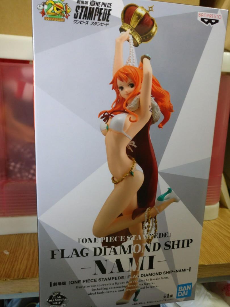 Movie One Piece Stampede Flag Diamond Ship Nami Toys Games Bricks Figurines On Carousell