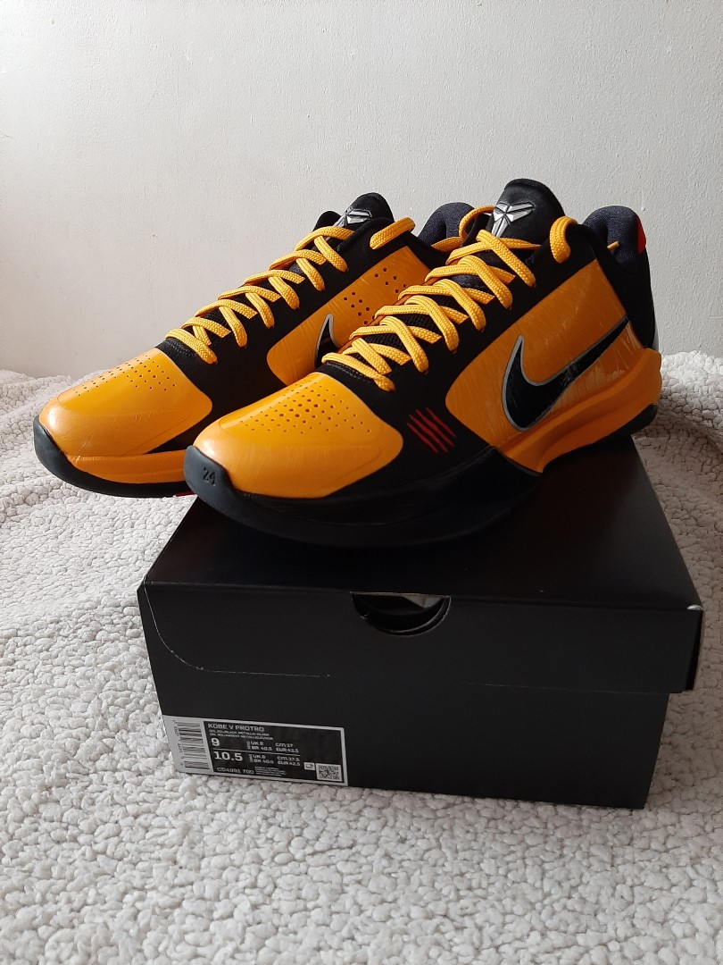 Nike Kobe V 5 Protro Bruce Lee Size 9 