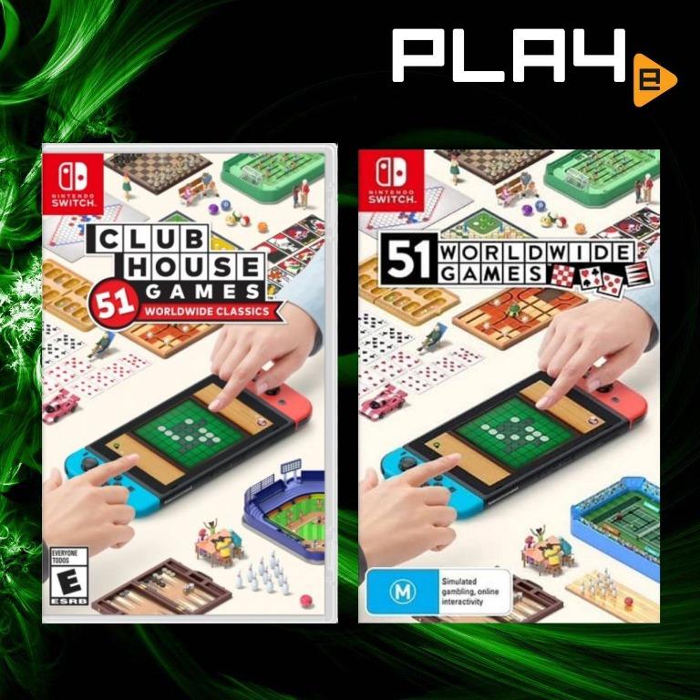 Clubhouse games switch online store