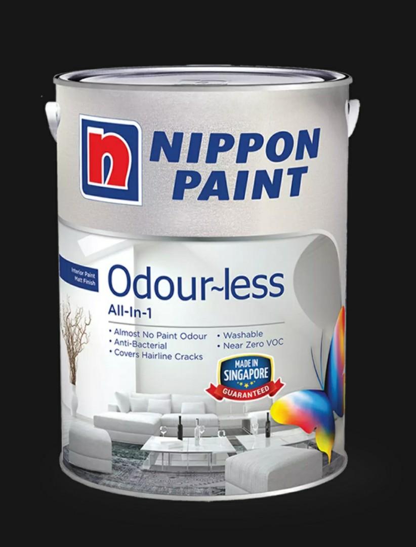 Nippon paint white peony, Everything Else on Carousell