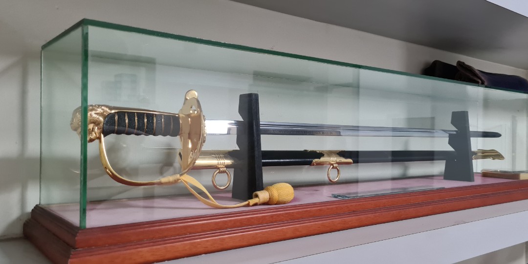 OCS sword case glass, Furniture & Home Living, Home Decor, Vases