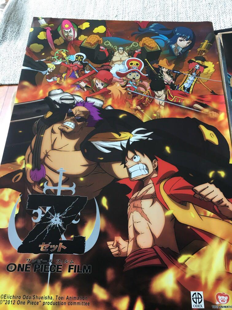 One Piece Z Movie Poster Hobbies Toys Memorabilia Collectibles Fan Merchandise On Carousell