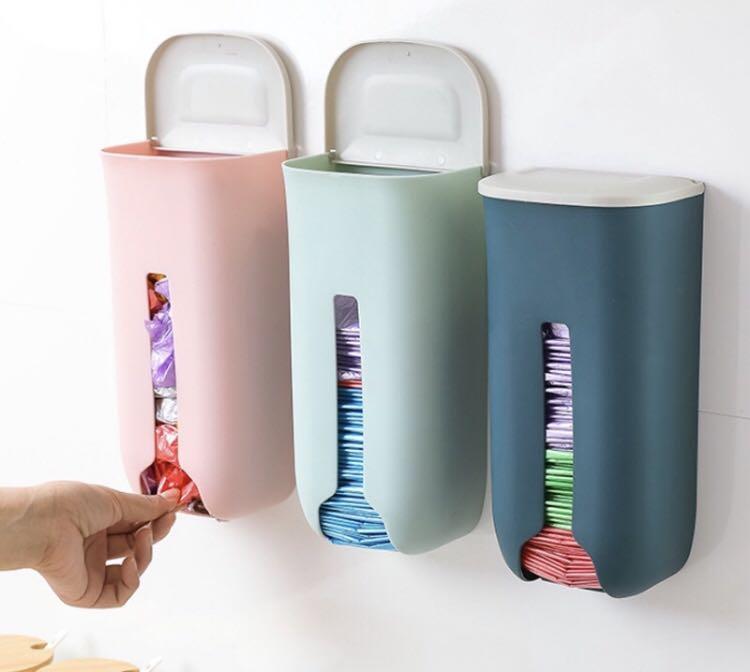 Plastic Wall-mounted Trash Bag Organizers (Category: Storage Boxes & Baskets) located in Taguig. Submitted by endlessbliss_ph (Listing ID 1055006622, Image 1). Description: Dimension: 26.2x12.7x9cm , Available colors: blue, white & gray. FOR PRE-ORDER 5-12 days ETA, usually arrives earlier.