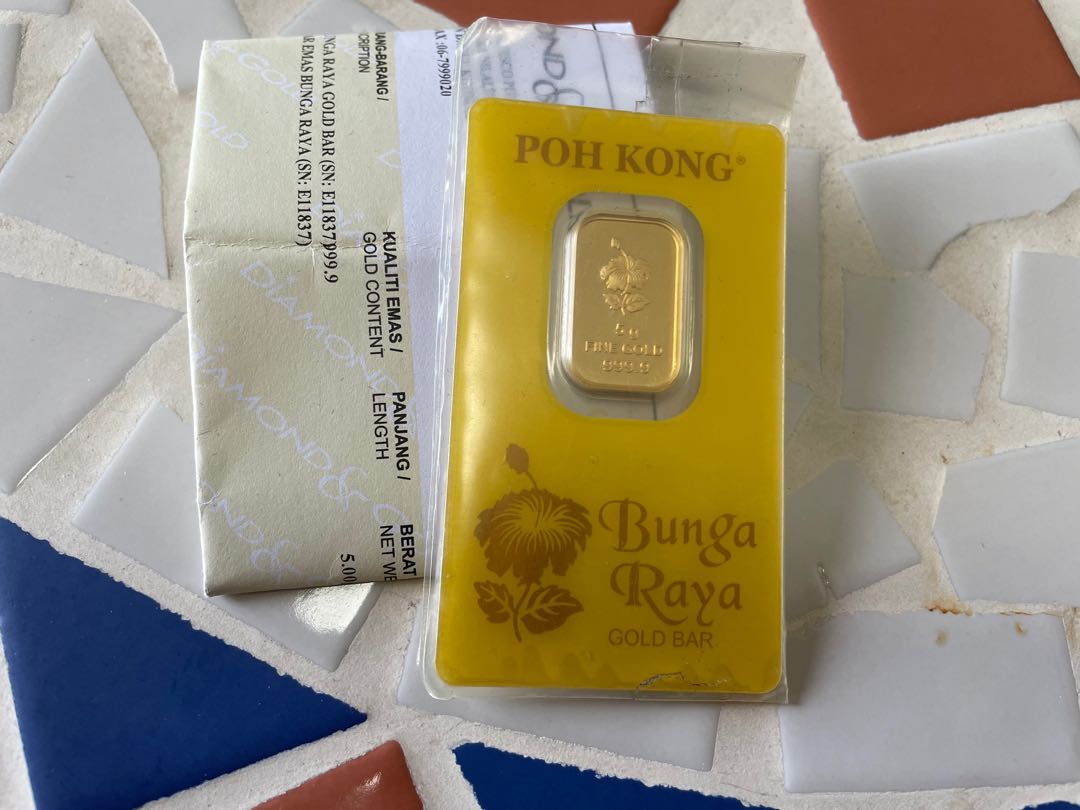 Poh kong gold plate sale