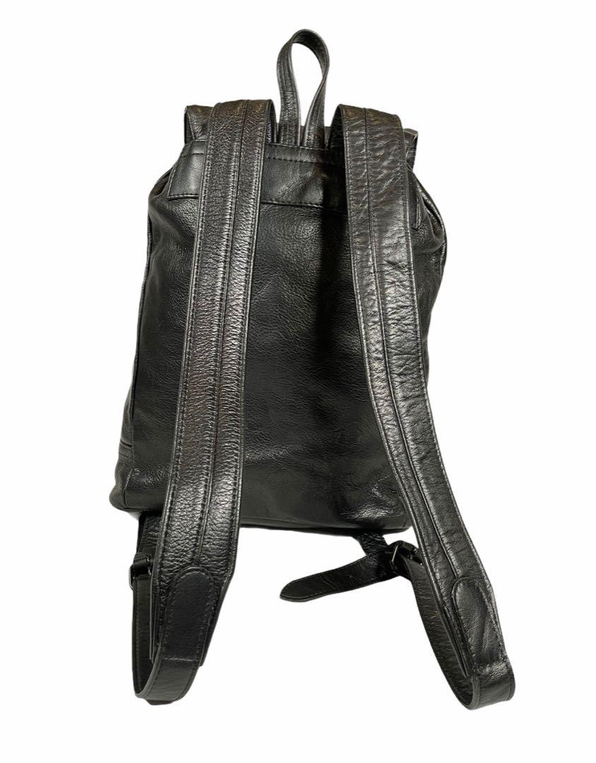 porter leather backpack