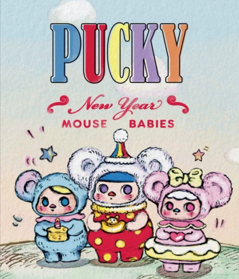 pucky new year mouse babies