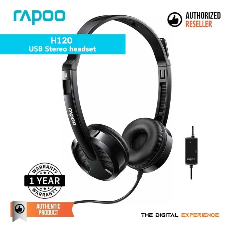rapoo headset h120