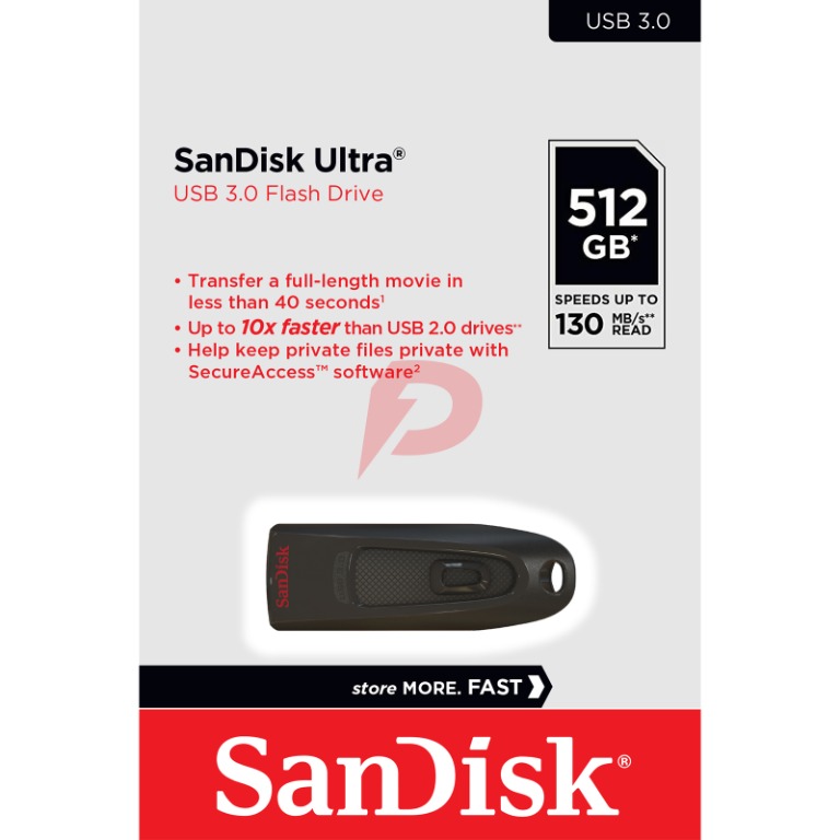 ベビーグッズも大集合 Flash 3.0 USB Ultra 512GB 【海外輸入品】SanDisk Drive SDCZ48-512G-G46 -  メモリースティック