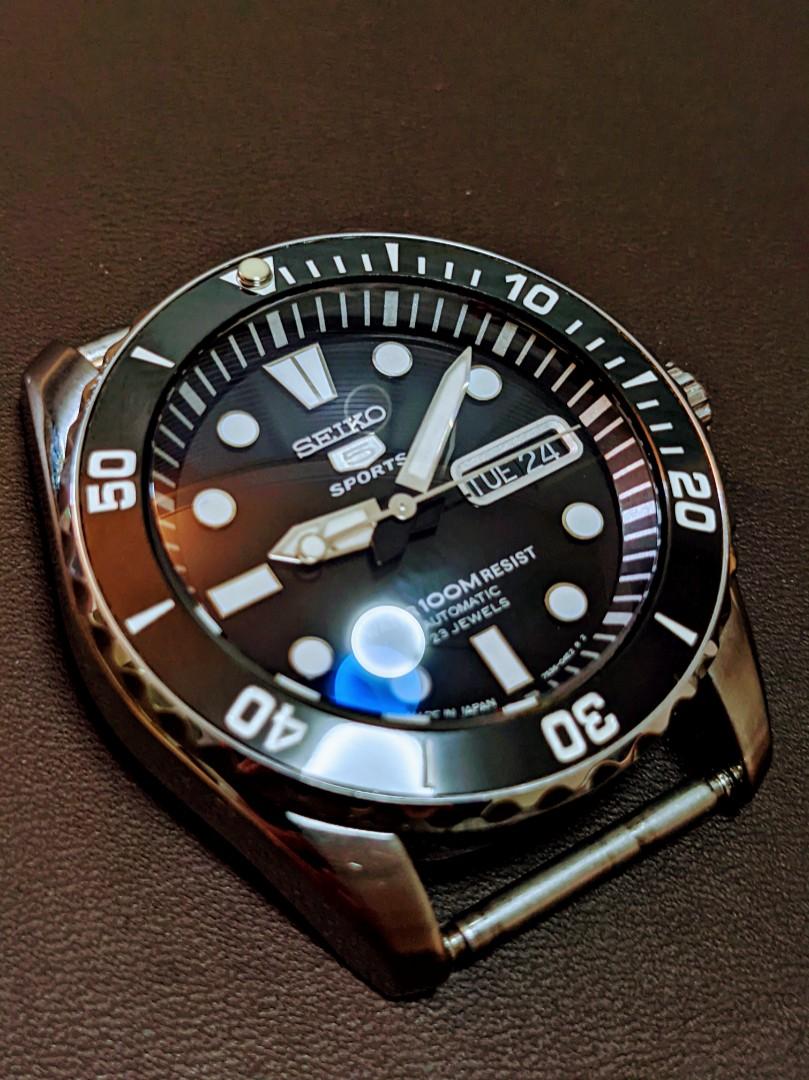 Seiko Urchin Snzfl7 Ceramic Bezel Sapphire Dome