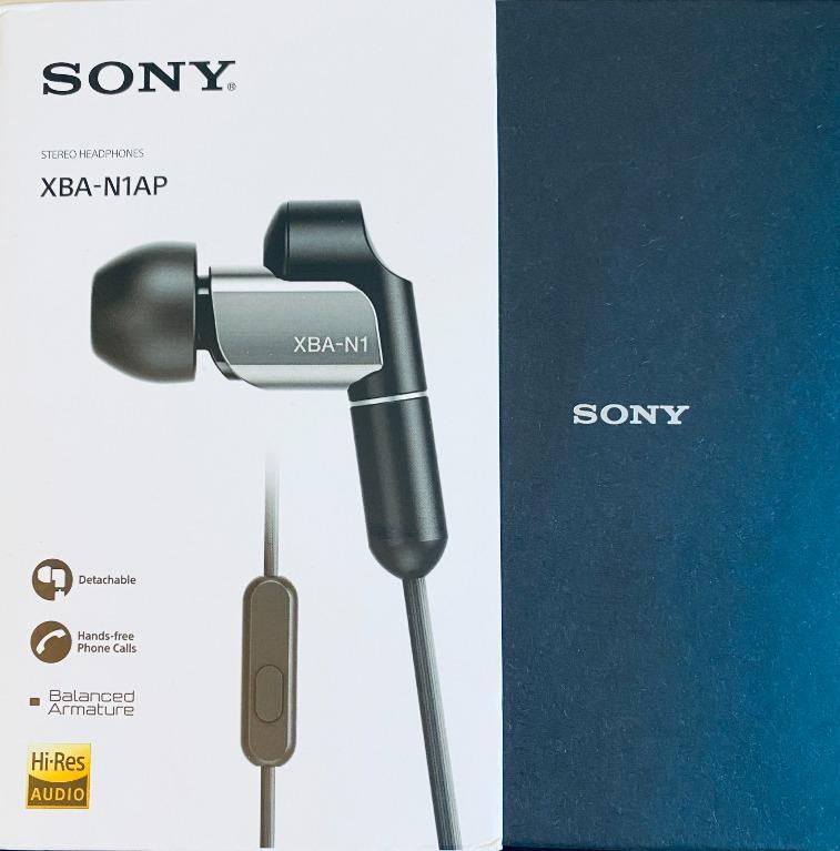 SONY XBA N1AP (HD Hybrid driver HighRes IEM for basshead, Xtreme