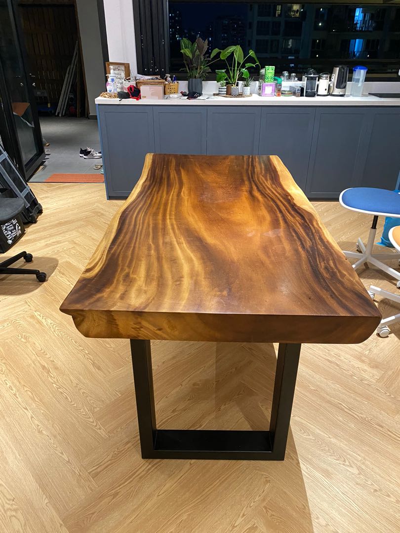Suar wood online dining table
