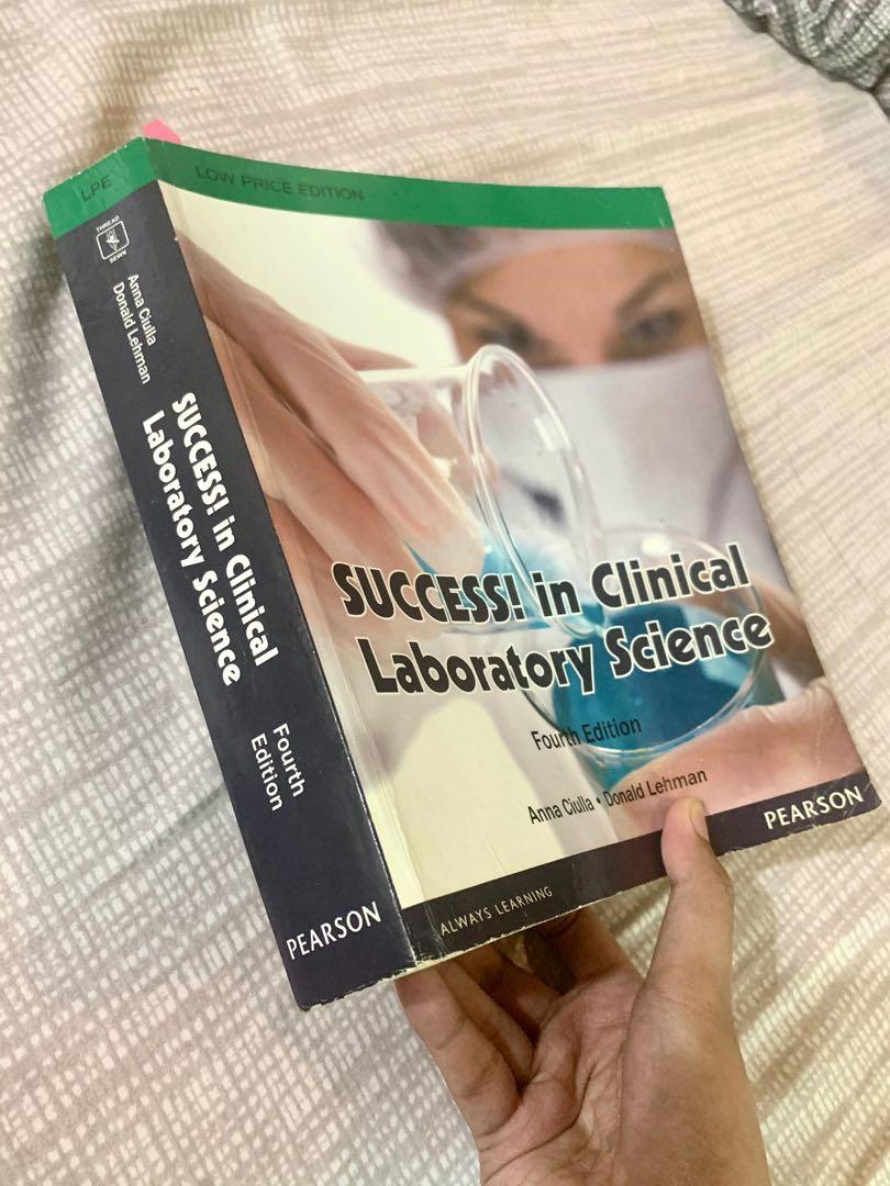 MTLE Review book Success in Clinical Laboratory Science by Ciulla, 4th