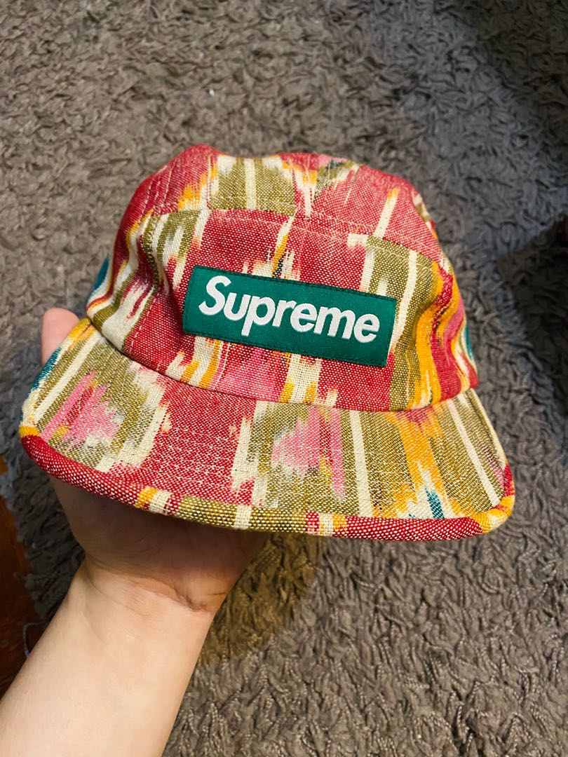 Supreme ikat camp cap on sale