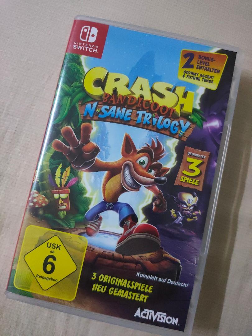 crash bandicoot switch digital code