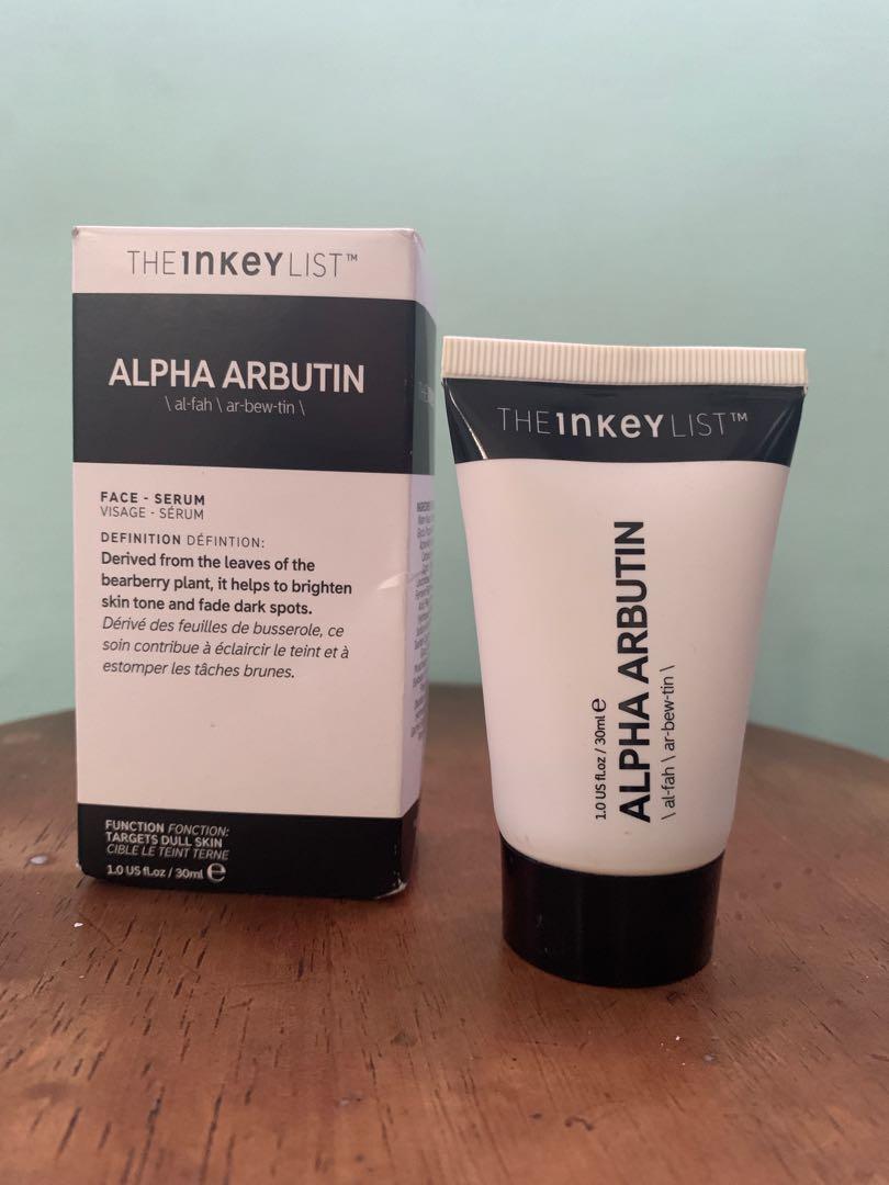 alpha arbutin serum the inkey list