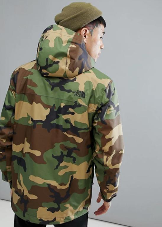 North face millerton shop jacket camo