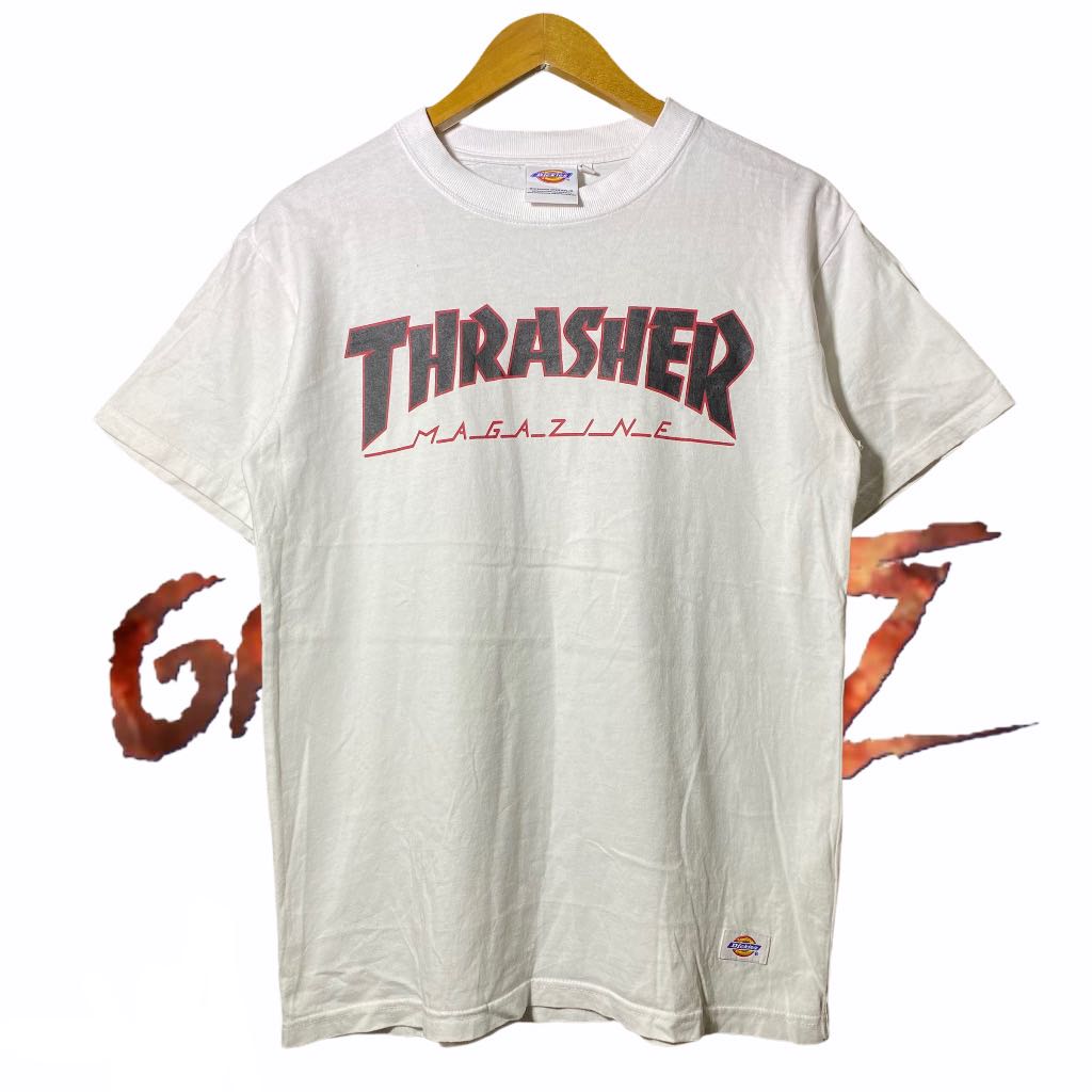 Thrasher x Dickies tee, Men's Fashion, Tops & Sets, Tshirts & Polo ...