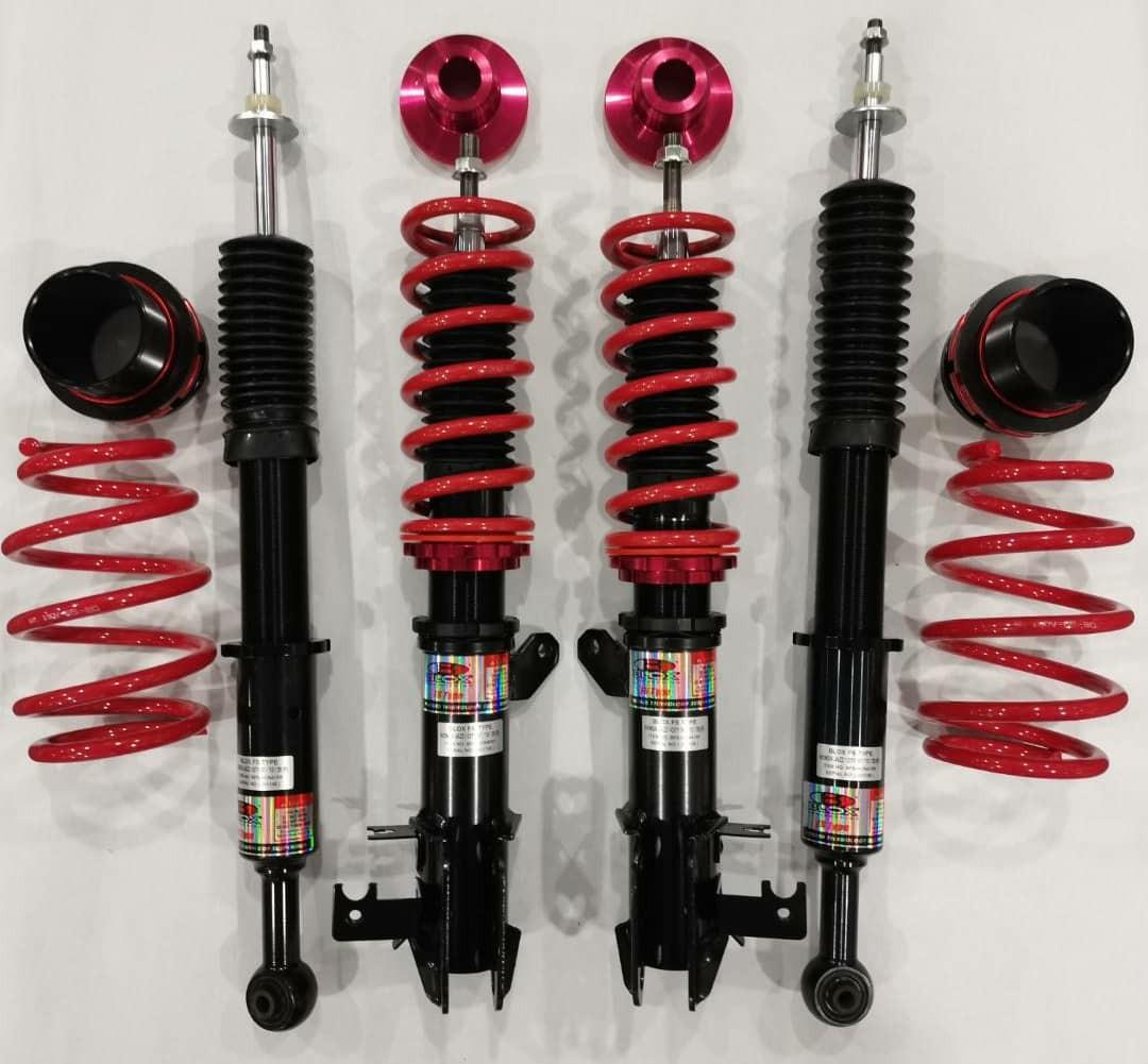 Ready Stock Toyota Vios Sport Ncp93 1 5 Blox Engineering Adjustable Coilovers Car Accessories Accessories On Carousell