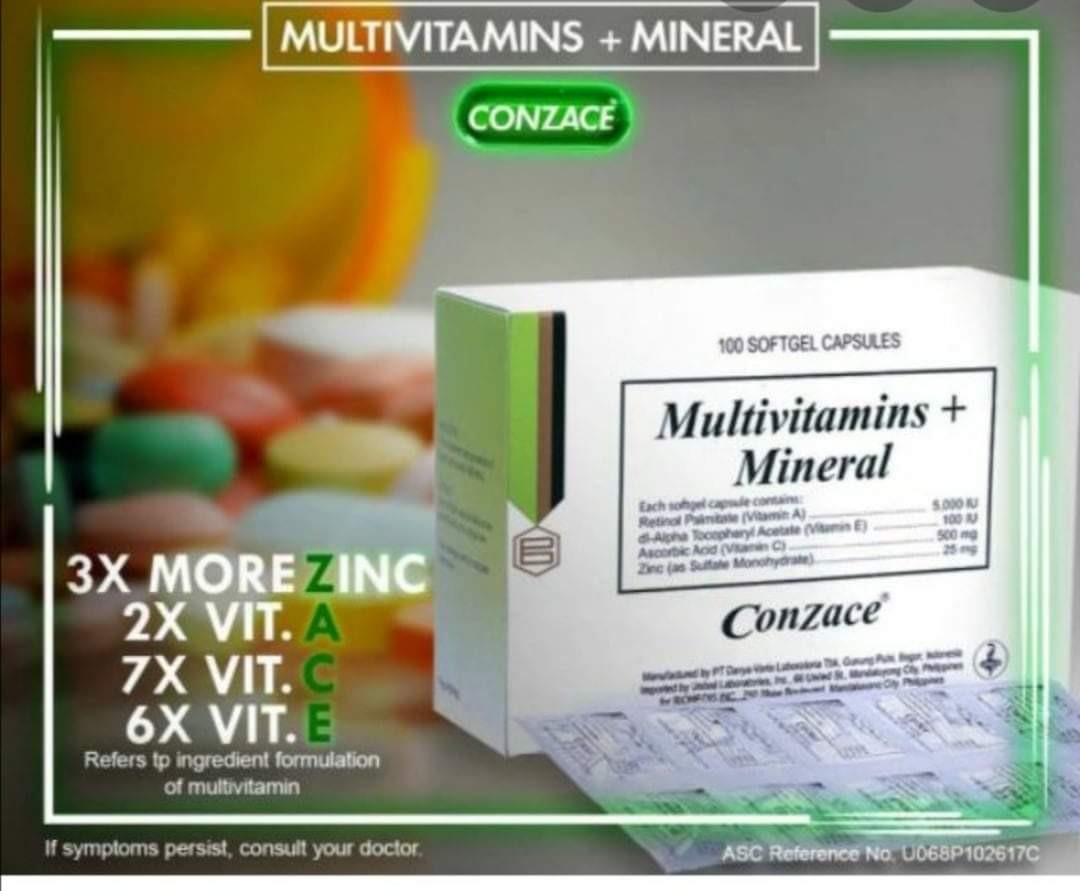 urgent selling! conzace multivitamins + minerals, Everything Else on