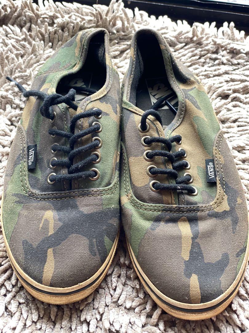 Camouflage vans sale for girls