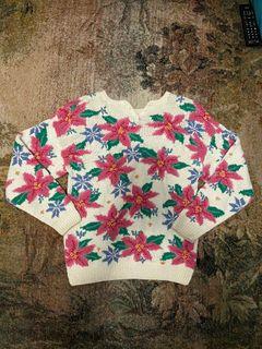Vintage HAND-KNIT Sweater🌷💕