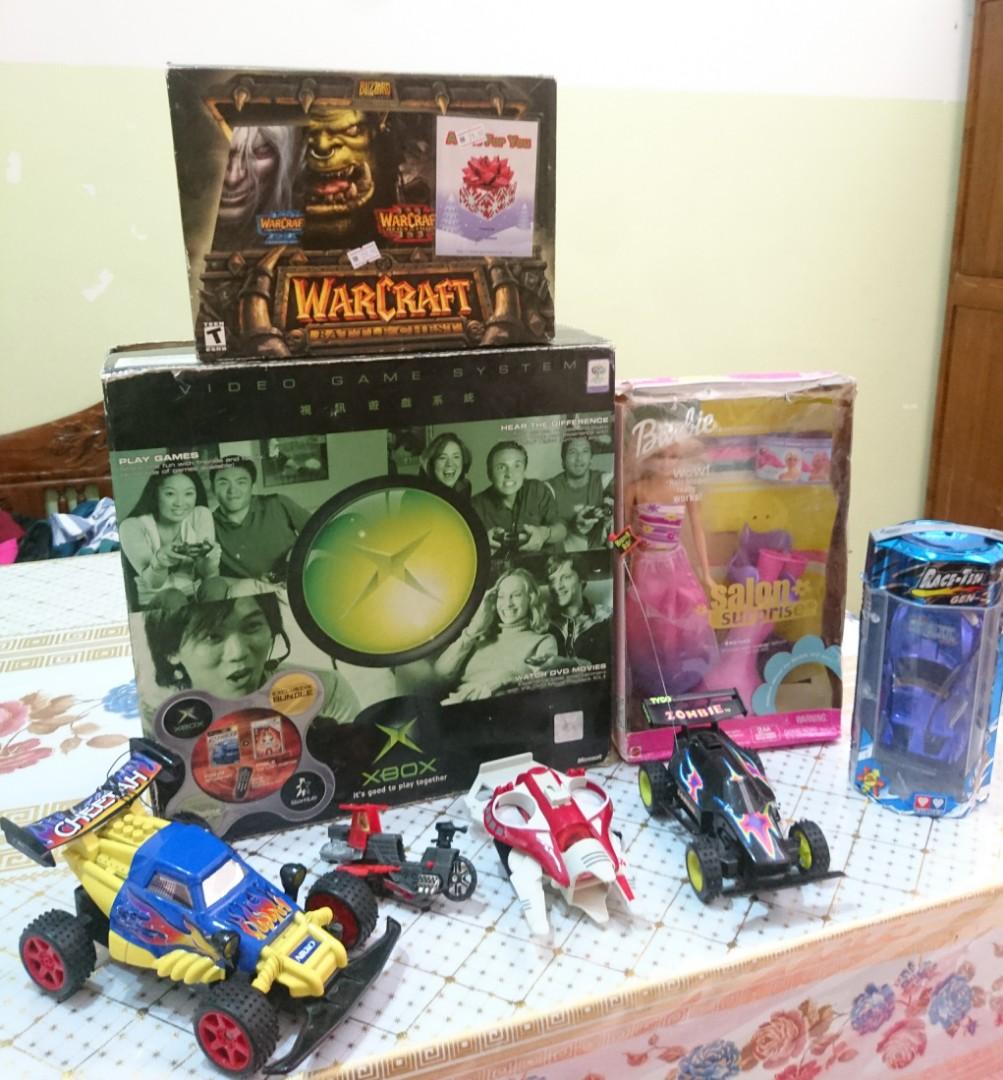 Xbox Warcraft Nikko Tyco Rc Gen 3 Barbie Auldey Mask Bakugan