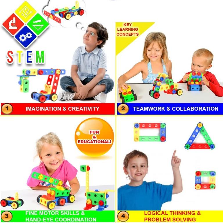 101 piece stem toys kit new arrivals