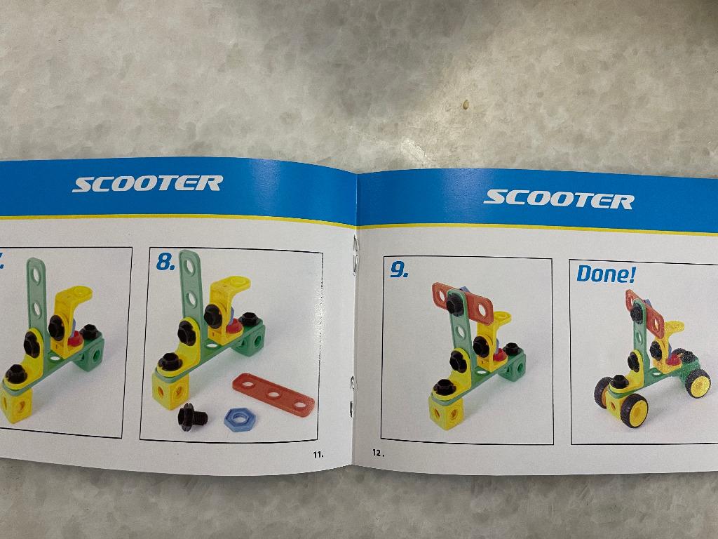 101 Piece Engineering Toys Kit Educational Creative Construction