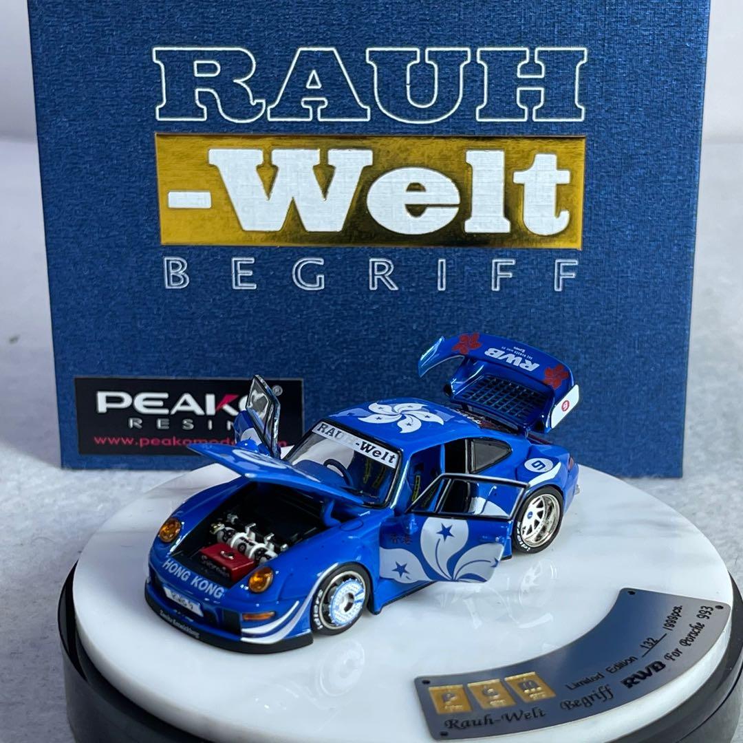 ポコ 1/64 PGM x Peako Porsche RWB 993 紫荊花, 興趣及遊戲, 旅行, 旅遊