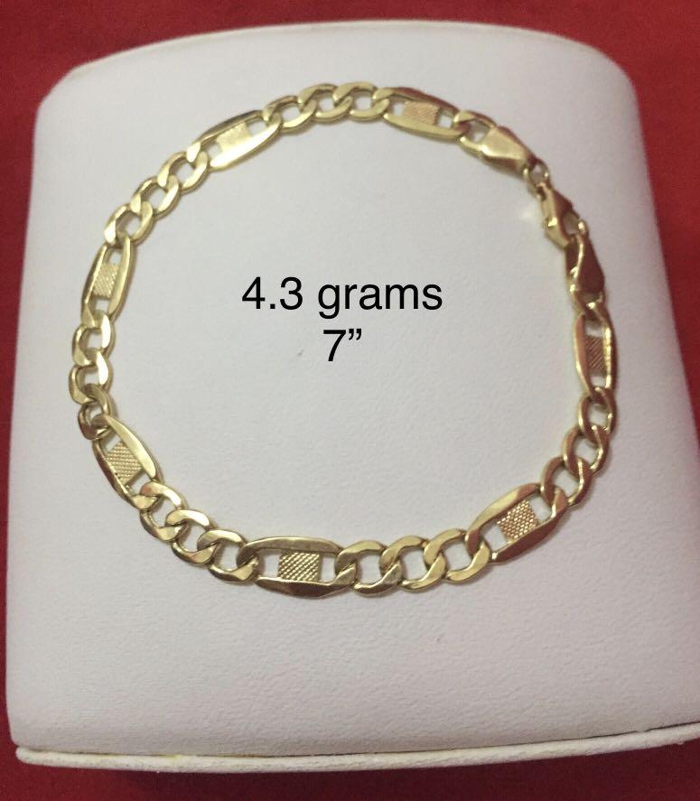 18k Saudi gold men s bracelet Luxury Sneakers Footwear on Carousell