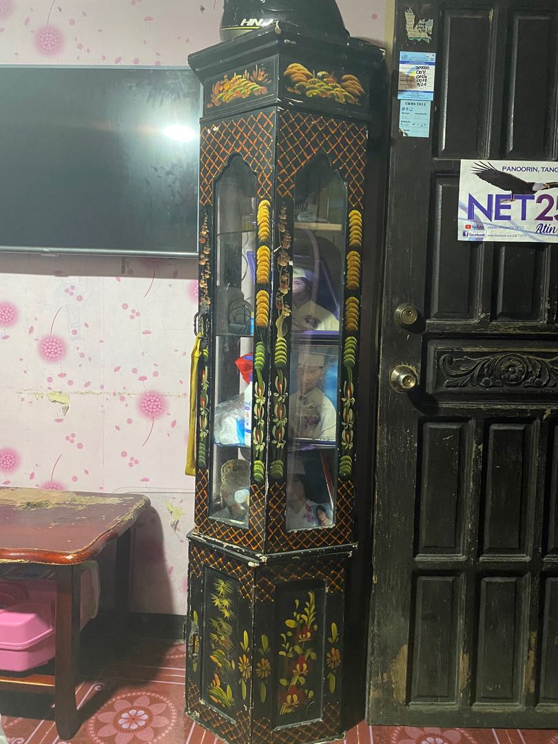 2 chinese cabinets and a TV Stand, Home & Furniture, Furniture & Fixtures,  Shelves & Drawers on Carousell