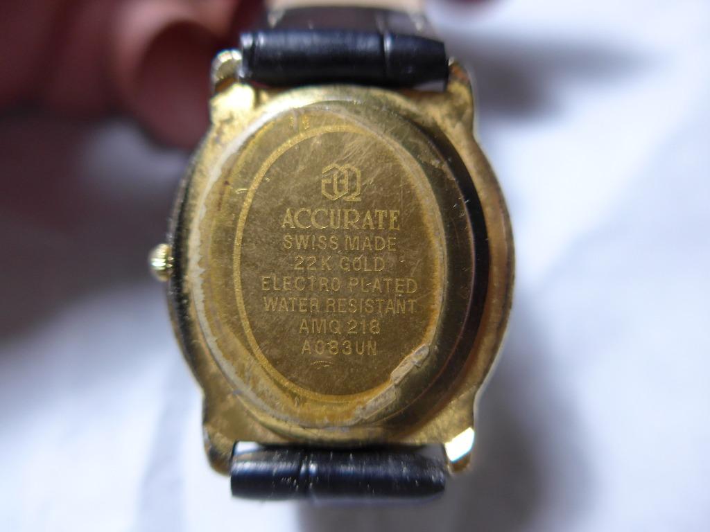Accurate watch 22k gold hot sale