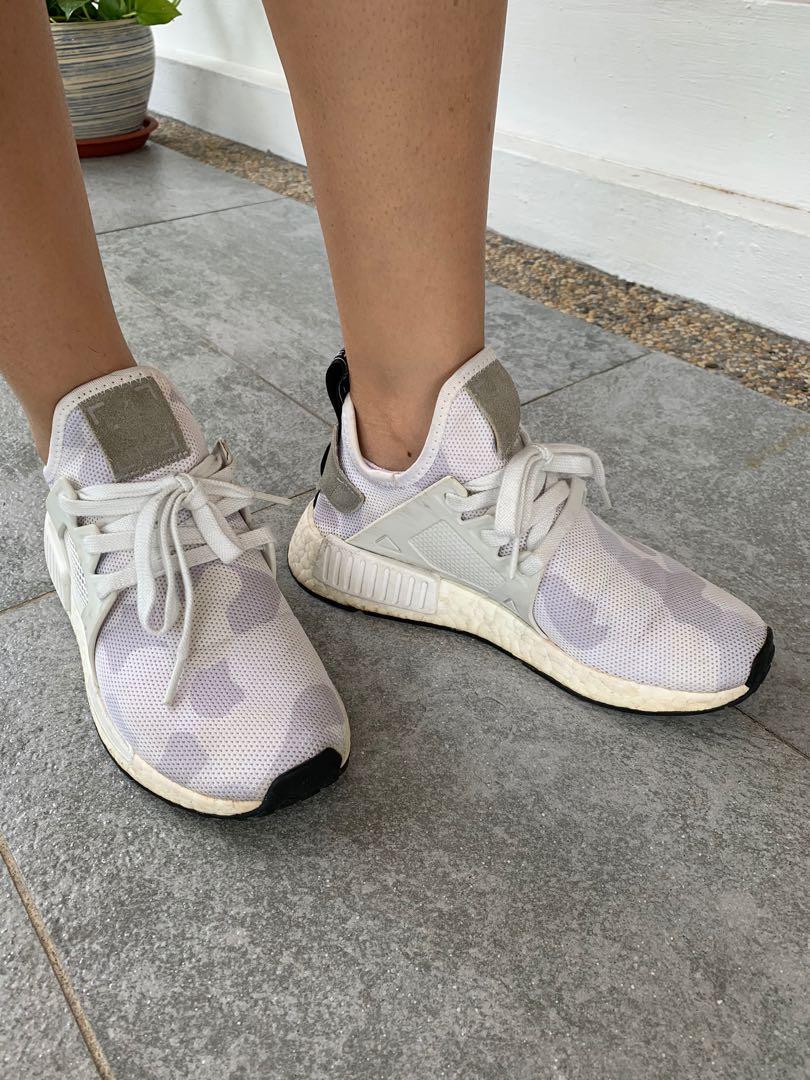 Adidas NMD XR1 White Camo Women s Fashion Footwear Sneakers on Carousell