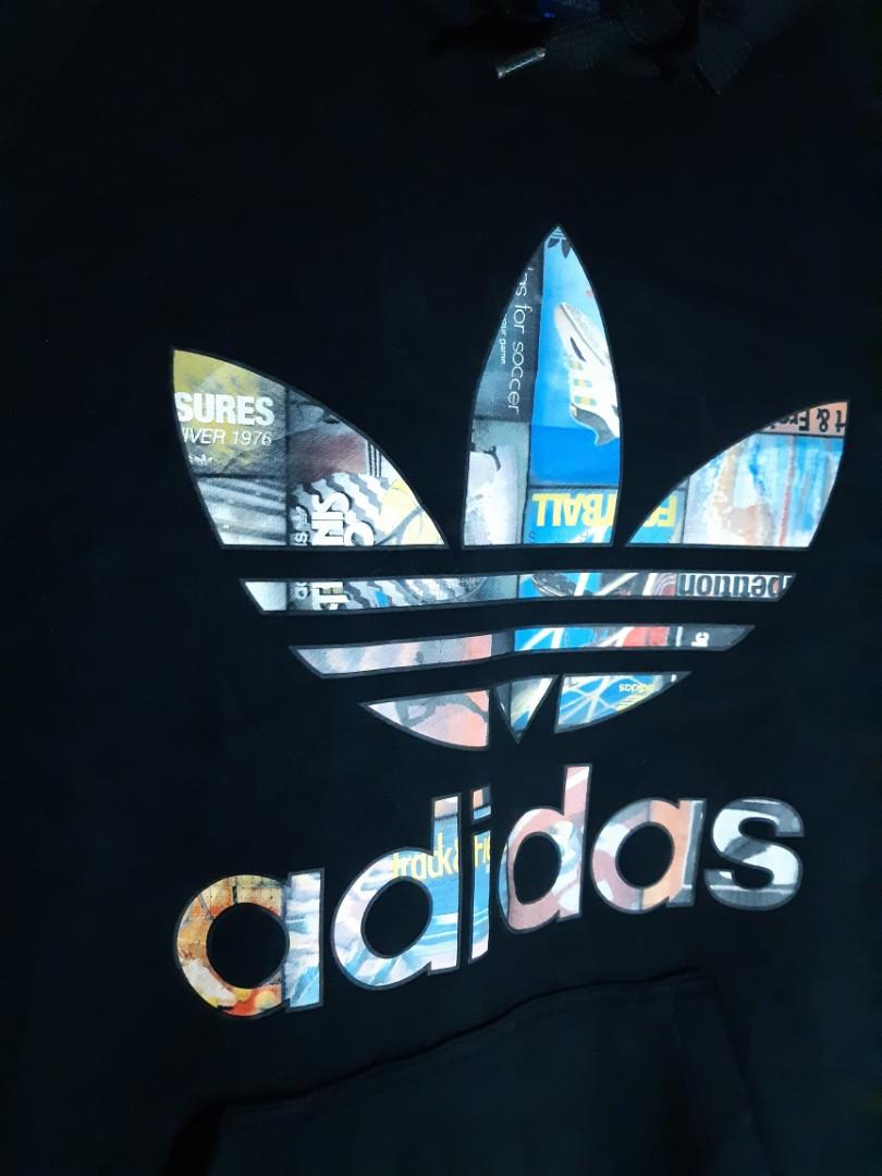Adidas Trefoil BTS Hoodie, Fesyen Pria, Pakaian , Baju Luaran di Carousell