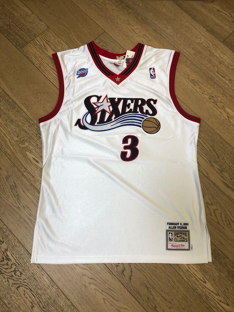 Allen iverson authentic jersey Clearance