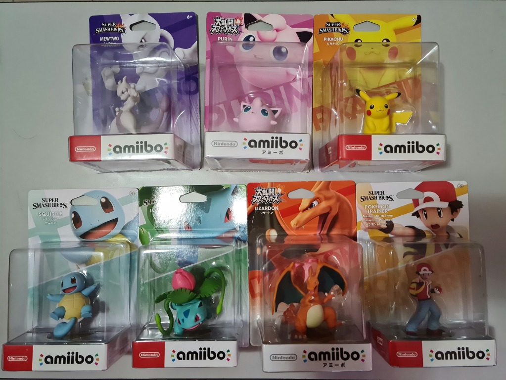 Pokemon amiibo store