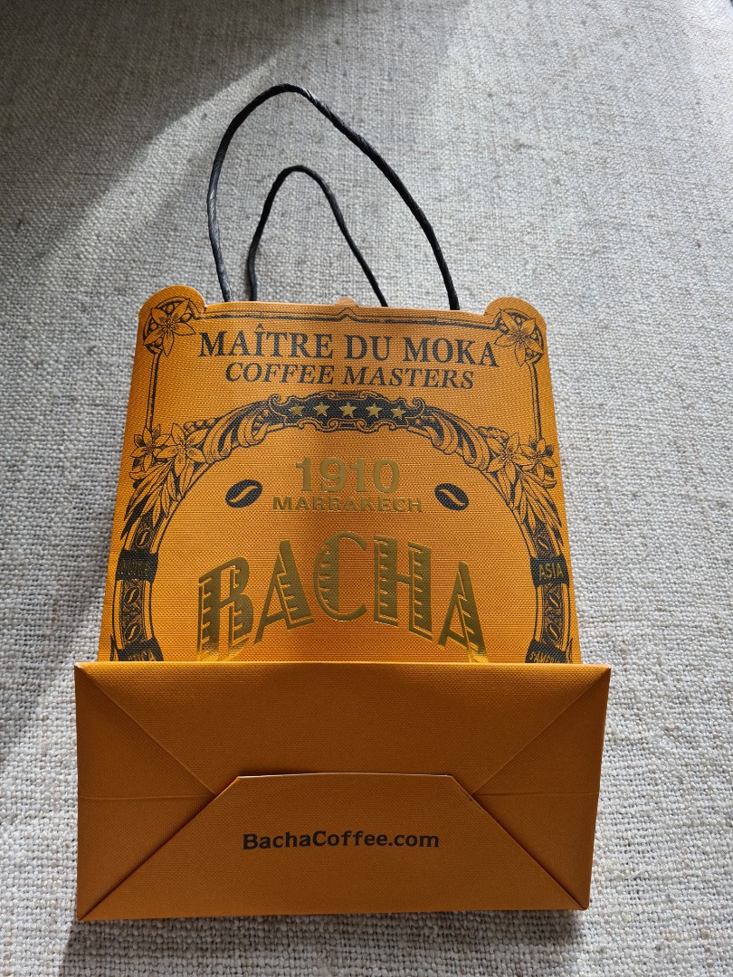 Bacha coffee paper bag, Hobbies & Toys, Stationery & Craft, Craft ...