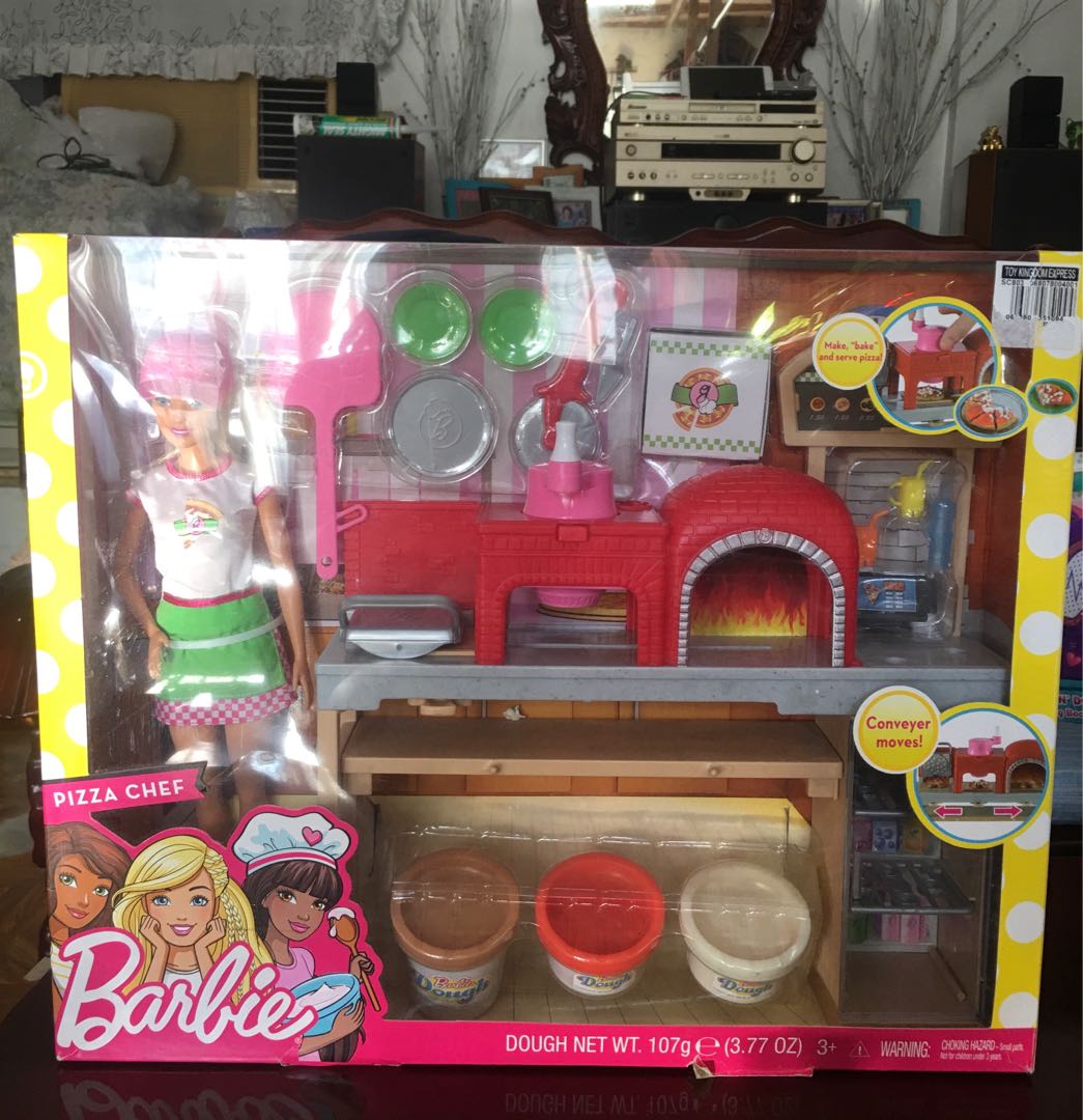 barbie pizza chef