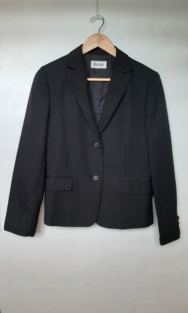 Black shop formal coats