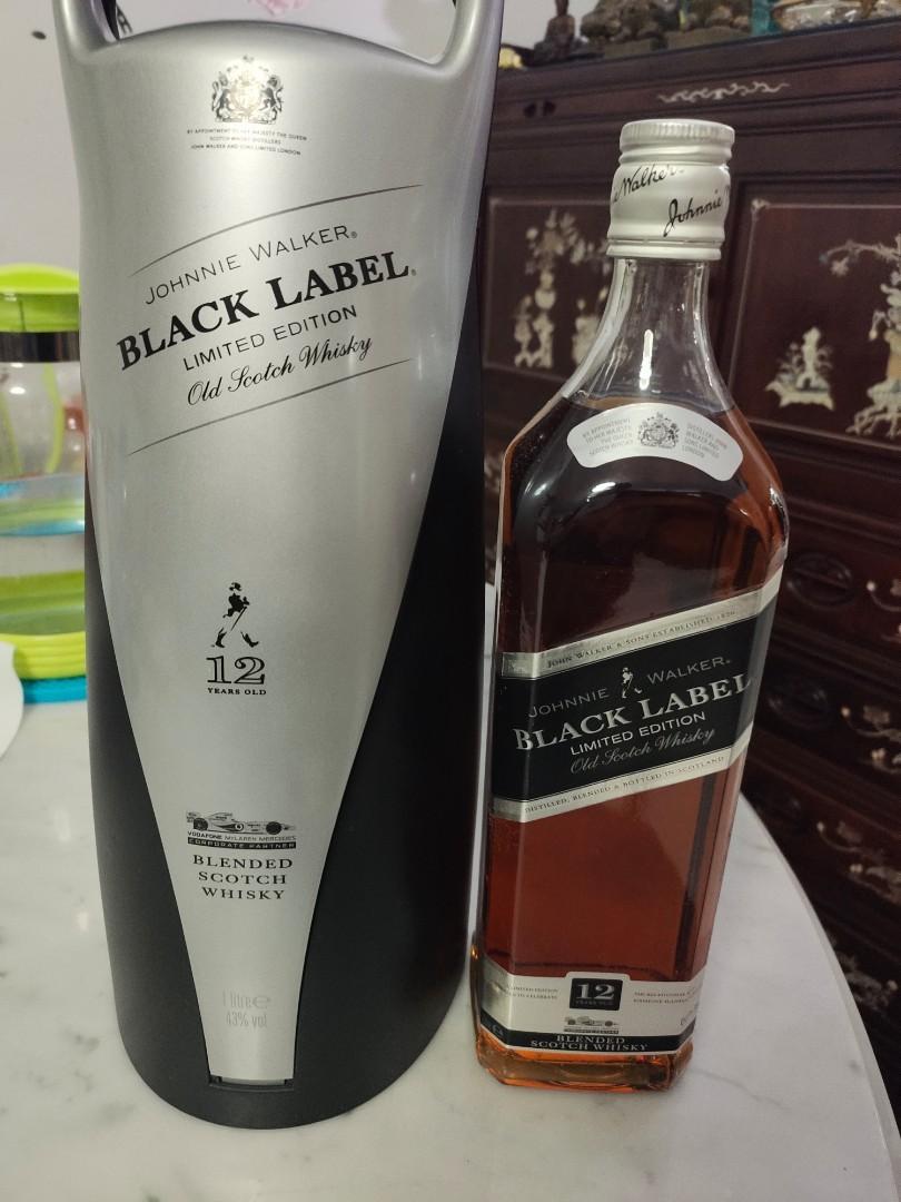 Black Label Food Drinks Beverages On Carousell