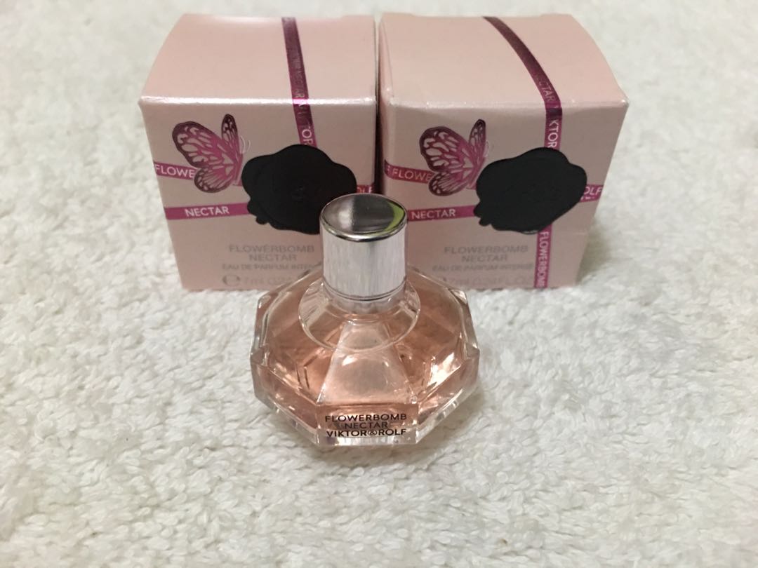 Bnew Viktor Rolf Flowerbomb Nectar 7ml Beauty Personal Care Fragrance Deodorants On Carousell