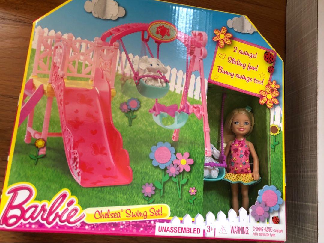 Barbie chelsea store swing set