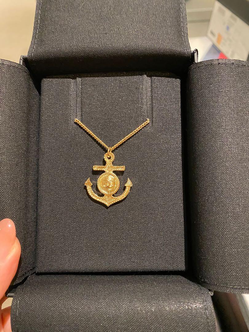 Chanel anchor necklace new arrivals